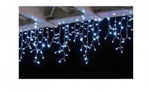Instalatie LED tip franjuri 8m, de exterior, alba