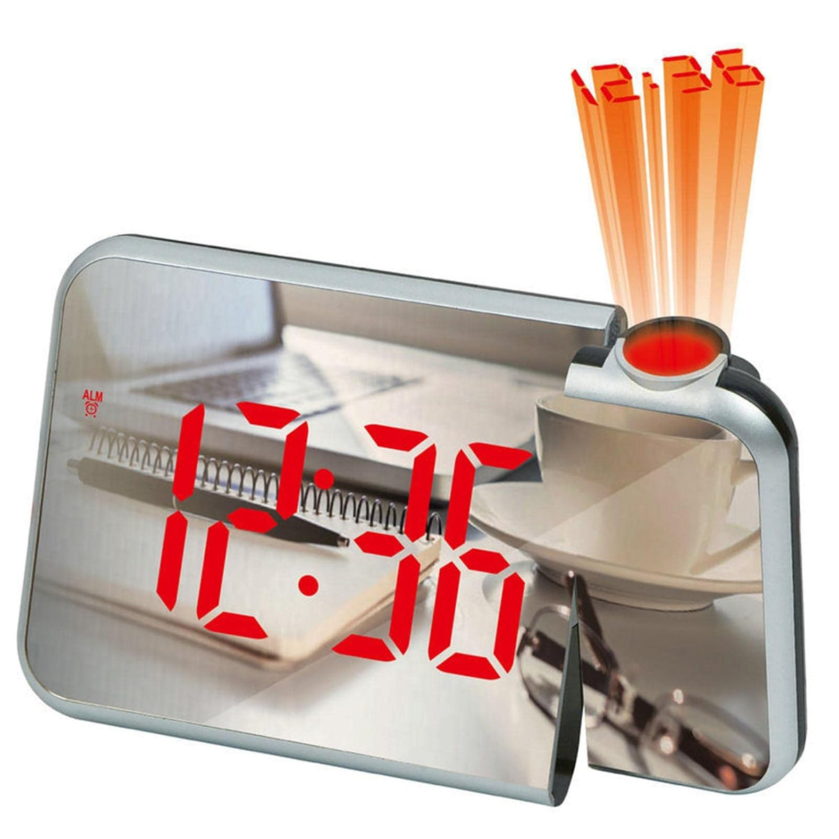 PACHET PROMOTIONAL !!! 1 + 1 GRATIS !!! CEAS DIGITAL-OGLINDA, CU PROIECTIE ORA DS-8590L