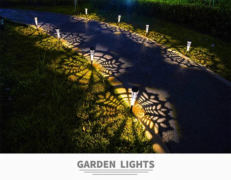 SET 5 + 1 GRATIS Lampa solara de gradina cu lumina alba si RGB