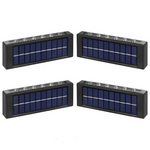 2+2 GRATIS Lampi solare de perete cu iluminare sus si jos - 12 LED-uri