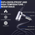 Compresor inteligent auto (150PSI, LED, 4 adaptoare) + stilou auto și afișaj pentru telefon – Cadou gratuit