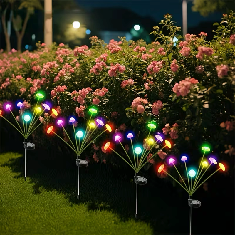 PACHET PROMOTIONAL !!! 3 + 1 GRATIS - Lampa Solara Stick cu Meduze Multicolore !!!