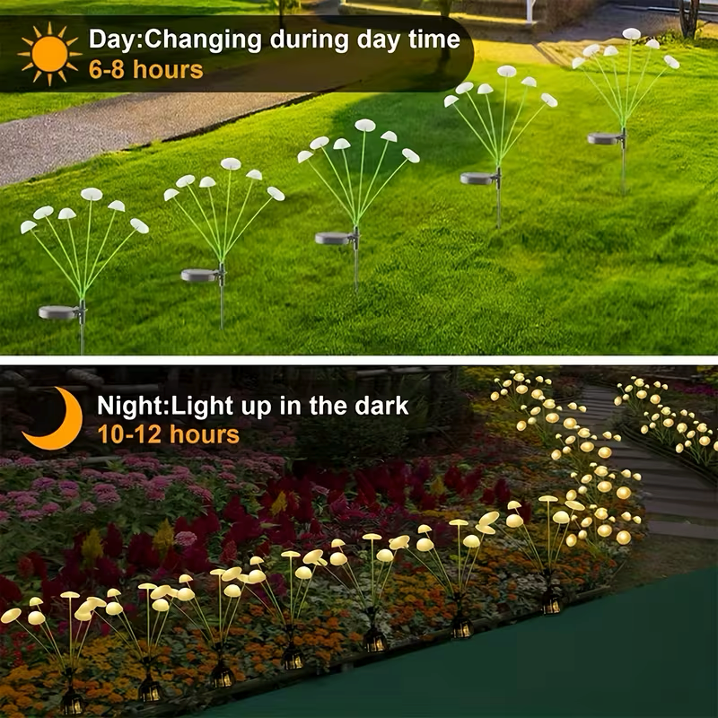 PACHET PROMOTIONAL !!! 3 + 1 GRATIS - Lampa Solara Stick cu Meduze Multicolore !!!