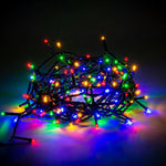 PACHET PROMOTIONAL !!! Brad Artificial verde, 150 CM + Instalatie liniara 100 LED-uri, 8 jocuri de lumini CADOU !!!