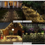 PACHET PROMOTIONAL !!! 3+1 GRATIS lampi solare de exterior, lumini decorative, alb cald, efect unic