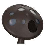 Lampa Led Solara, Design Ciuperca, Plastic, Negru, 27 cm + 2 x Lampa solara 100 led-uri cu senzor de miscare GRATIS