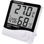 PACHET PROMOTIONAL !!! Tensiometru de incheietura automat cu ecran mare, electronic, pentru uz casnic + Ceas electronic de birou, cu ecran LCD ce indica temperatura si umiditatea CADOU !!!