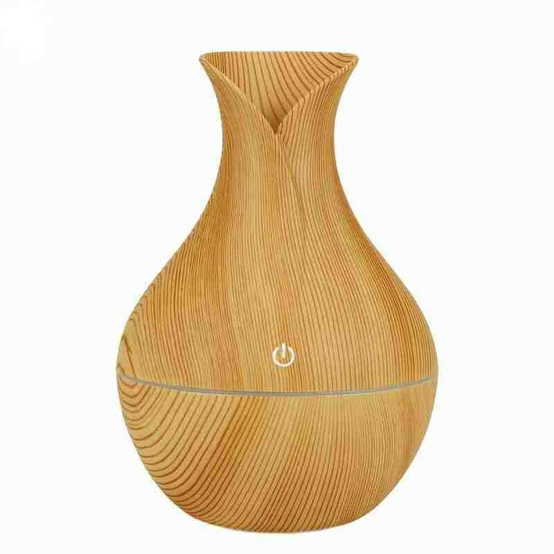 Ceas digital cu proiecție + Umidificator cu ultrasunete în 7 culori + Set gratuit de 12 uleiuri esențiale