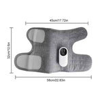 PACHET PROMOTIONAL !!! Aparat de masaj pentru gambe, cu compresie, incalzire si incarcare USB + Aparat masaj picioare tip covoras cu Incarcare USB pentru electrostimulare 19 niveluri intensitate - CADOU !!!