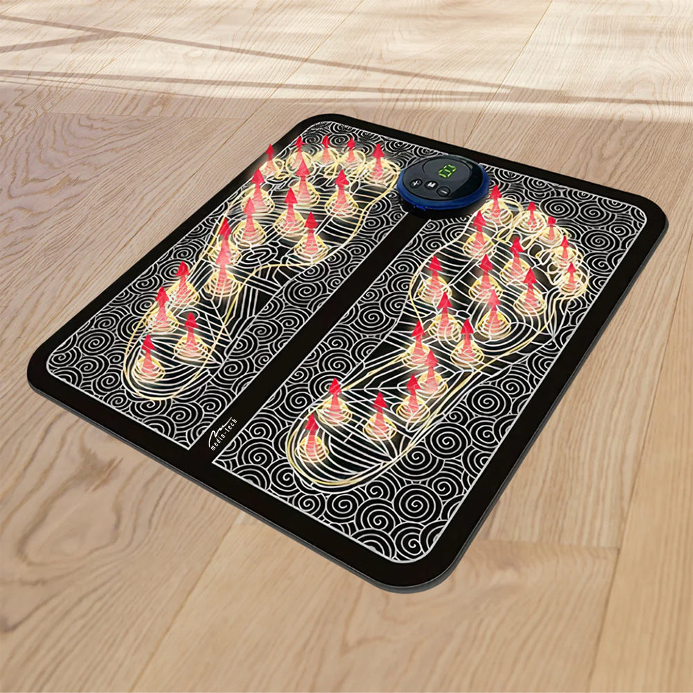 PACHET PROMOTIONAL !!! Patura Cocolino Groasa cu Blanita Sherpa 200x230cm + Aparat masaj picioare tip covoras cu Incarcare USB pentru electrostimulare 19 niveluri intensitate - CADOU !!!