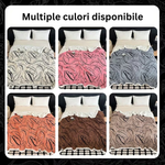 PACHET PROMOTIONAL !!! Patura Cocolino Groasa cu Blanita Sherpa 200x230cm + Aparat masaj picioare tip covoras cu Incarcare USB pentru electrostimulare 19 niveluri intensitate - CADOU !!!