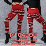 Colanti grosi cu model de Craciun 1+1 GRATIS