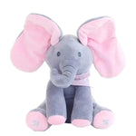 Jucarie interactiva Elefant Cucu Bau + Proiector StarMaster cu stelute multicolore CADOU