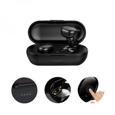 Camera auto tripla FullHD, 3 camere-fata/spate/interior, ecran 2'', G Senzor + Set casti Bluetooth - CADOU